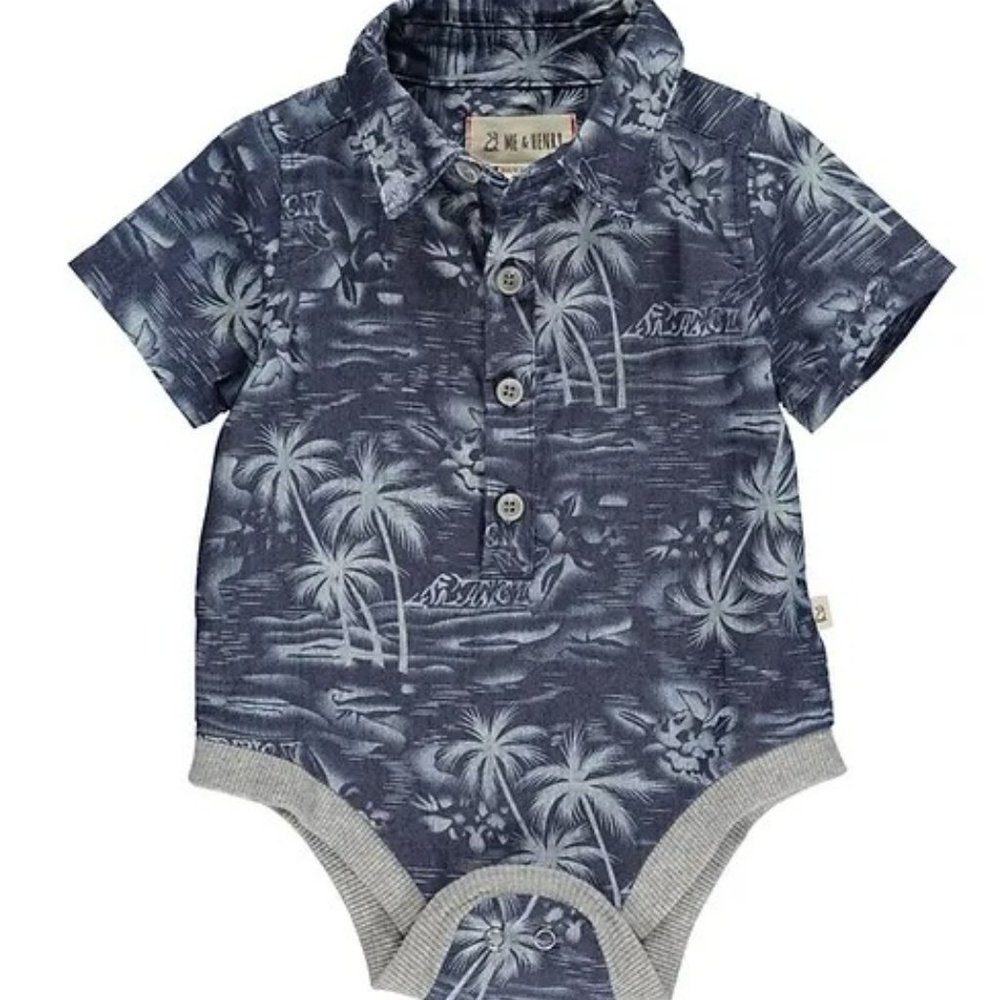 Me & Henry Hawaiian Onesie